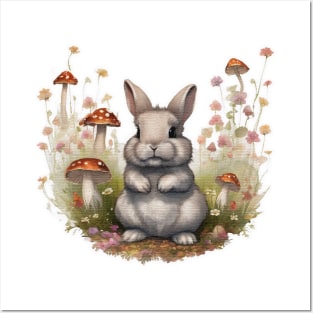 Baby bunny rabbit Posters and Art